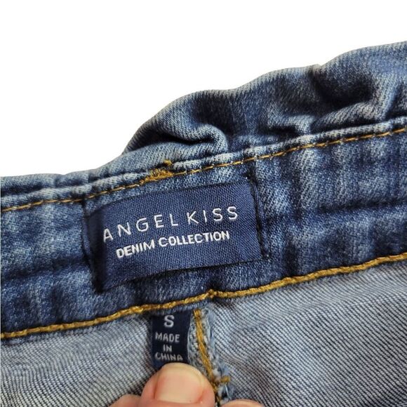 Angel Kiss Denim Collection skirt with Belt S - Picture 4 of 5